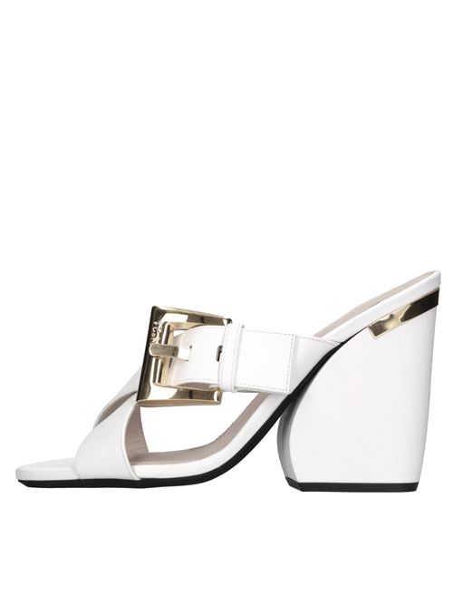 Mules in pelle N°21 | CPXNV17010 X011BIANCO